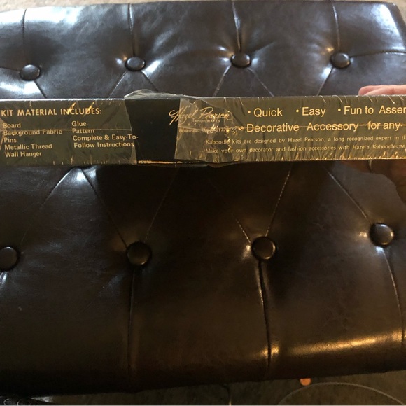 Vintage 1975 Hazels Kaboodles String Art Kit “Antique Carriage “ Never Opened - Picture 5 of 6